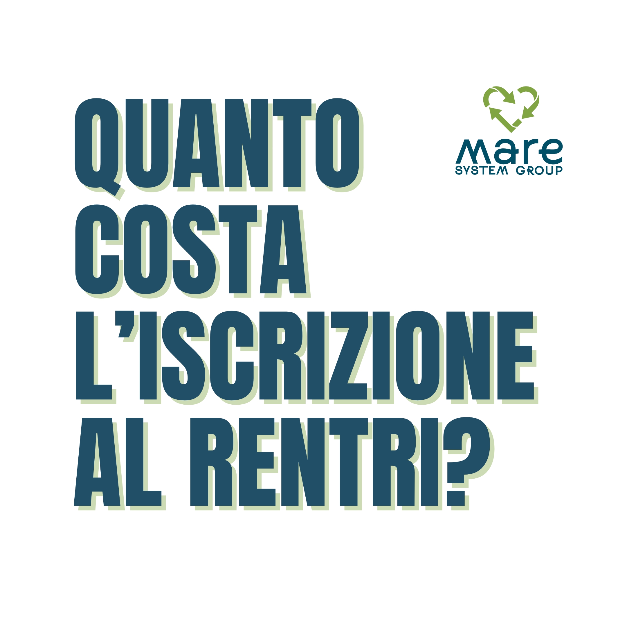 Quanto costa l’iscrizione al RENTRI? 🤔